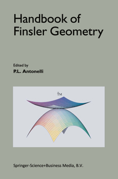 Paperback Handbook of Finsler Geometry Book