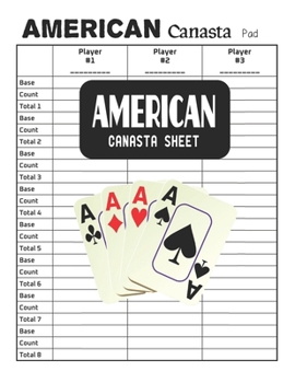 American Canasta Sheet: American Canasta Score Pads