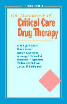 Paperback Handbook of Critical Care Drug Therapy Book