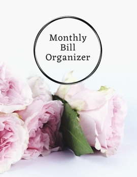 Paperback Monthly Bill Organizer Budget Book Monthly Bill Tracker Book