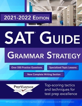 Paperback SAT Guide, Grammar Strategy: 2021-2022 Edition Book