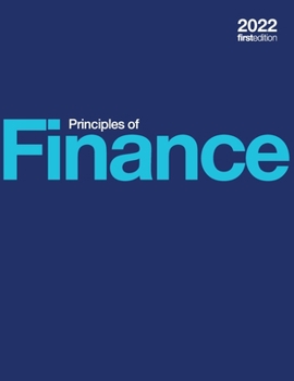Paperback Principles of Finance (paperback, b&w) Book