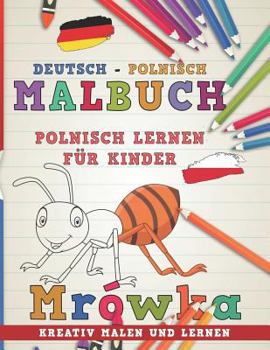 Paperback Malbuch Deutsch - Polnisch I Polnisch lernen f [German] Book