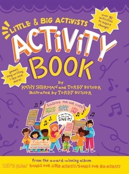 Hardcover Little & Big Activists Activity Book