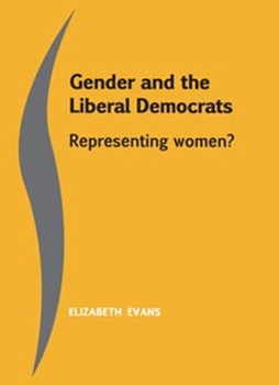 Hardcover Gender and the Liberal Democrats: Representing Women Book