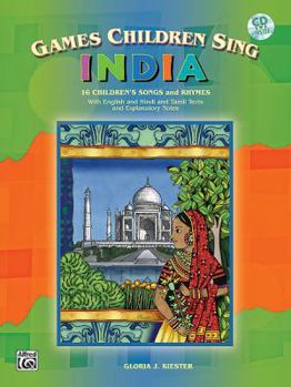 Paperback Games Children Sing . . . India: Book & CD Book