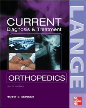 Paperback Current Diagnosis & Treatment in Orthopedics Book