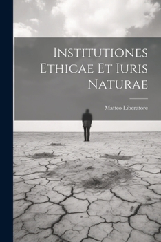 Paperback Institutiones ethicae et iuris naturae [Latin] Book