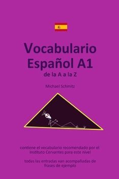 Paperback Vocabulario Español A1: de la A a la Z [Spanish] Book
