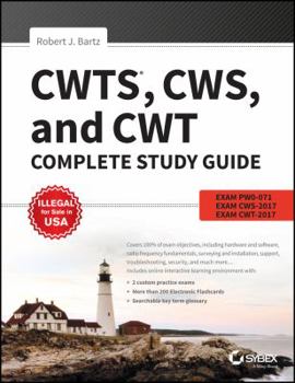 Paperback CWTS, CWS and CWT Complete Study Guide, 3rd ed. Book