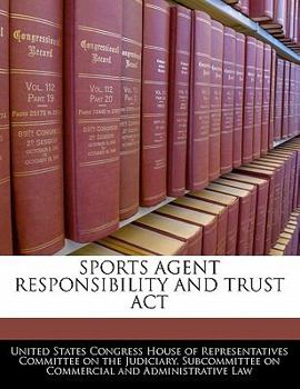 Paperback Sports Agent Responsibility and Trust ACT Book