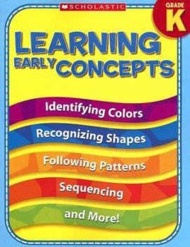 Paperback Learning Early Concepts (Kindergarten) Book