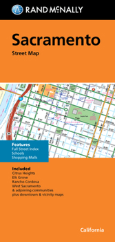Mass Market Paperback Rand McNally Folded Map: Sacramento Street Map Book