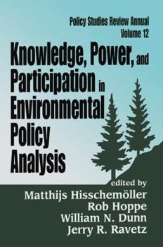 Paperback Knowledge, Power, and Participation in Environmental Policy Analysis Book