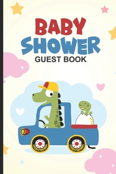 Baby Shower Guest Book: Guest Registry For Baby Shower, New Parents Keepsake, Bundle Of Joy Baby Journal, Family Well-Wishes & Advice Notebook