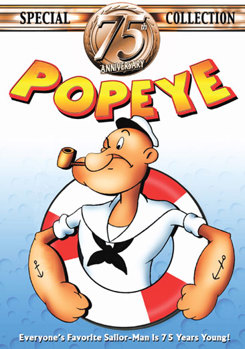 DVD Popeye 75th Anniversary Book