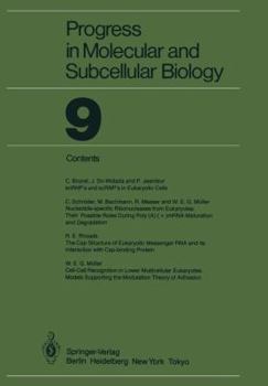 Paperback Progress in Molecular and Subcellular Biology Book
