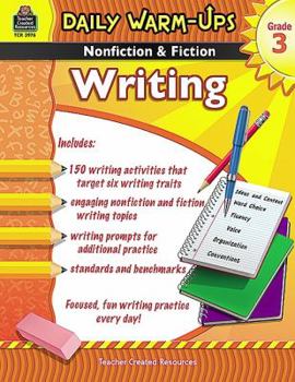 Paperback Daily Warm-Ups: Nonfiction & Fiction Writing Grd 3 Book