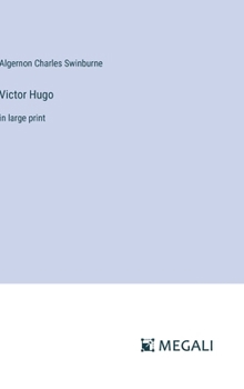 Hardcover Victor Hugo: in large print Book
