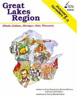 Paperback Great Lakes Region: Illinois, Indiana, Michigan, Ohio, Wisconsin Book