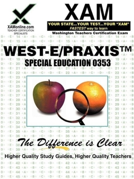 Paperback West-E/Praxis II Special Education 0353 Book