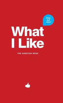 Hardcover What I Like - red: The question book