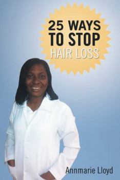 Paperback 25 Ways to stop hair loss Book