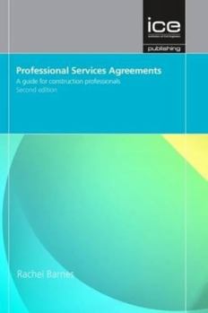 Hardcover Professional Services Agreements: A Guide for Construction Professionals Book