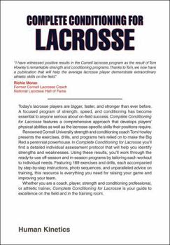 Paperback Complete Conditioning for Lacrosse Book