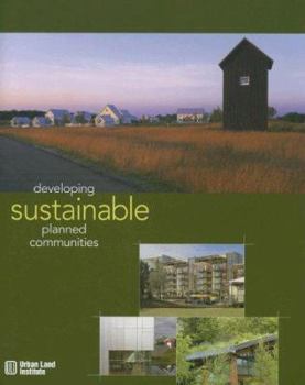 Hardcover Developing Sustainable Planned Communities Book