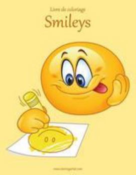 Paperback Livre de coloriage Smileys 2 [French] Book