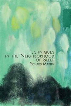 Paperback Techniques in the Neighborhood of Sleep Book