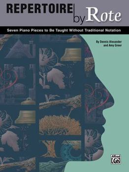 Paperback Repertoire by Rote: Seven Piano Pieces to Be Taught Without Traditional Notation Book