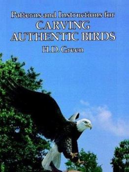 Paperback Patterns and Instructions for Carving Authentic Birds Book