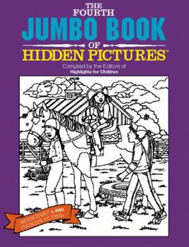 Paperback Fourth Jumbo Book of Hidden Pictures Book