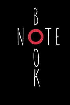 Paperback Notebook: Red Circle Notebook/Journal.Ideal for school/college/university/office. Book