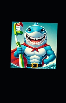 Paperback Sharky, Tooth-Brushing Superhero Book