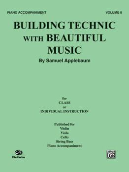 Paperback Building Technic With Beautiful Music, Bk 2: Piano Acc. Book