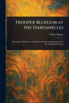 Paperback Trooper Bluegum at the Dardanelles Book