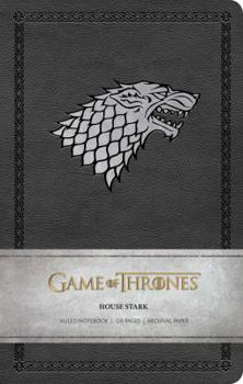 Paperback Game of Thrones: House Stark Ruled Notebook Book