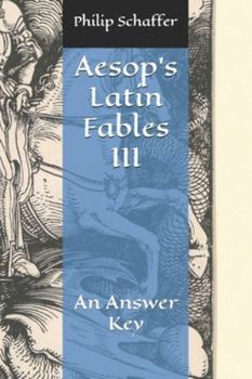 Paperback Aesop's Latin Fables III: An Answer Key Book