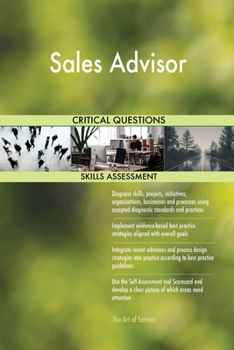 Paperback Sales Advisor Critical Questions Skills Assessment Book