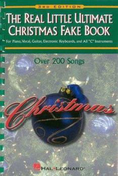 Paperback The Real Little Ultimate Christmas Fake Book - 6 Inch. X 9 Inch.: C Edition Book