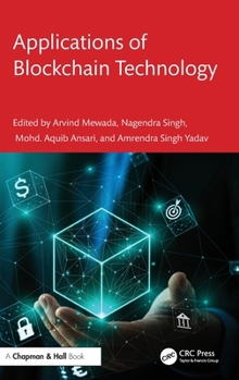 Hardcover Applications of Blockchain Technology Book