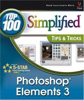 Paperback Photoshop Elements 3 Top 100 Simplified: Tips & Tricks Book