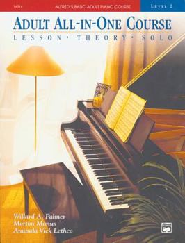 Plastic Comb Adult All-in-one Course: Alfred's Basic Adult Piano Course, Level 2 [Large Print] Book