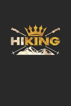 Paperback Hiking: 6x9 Hiking - grid - squared paper - notebook - notes Book