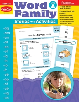 Paperback Word Family Stories and Activities, Kindergarten - Grade 2 (Level A), Teacher Resource Book