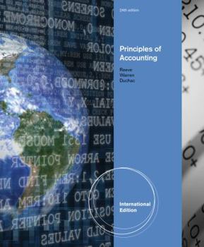 Paperback Principles of Accounting. James M. Reeve, Carl S. Warren, Jonathan Duchac Book