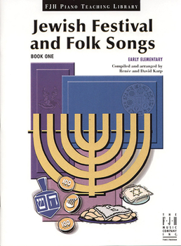 Paperback Jewish Festival and Folk Songs, Book One Book